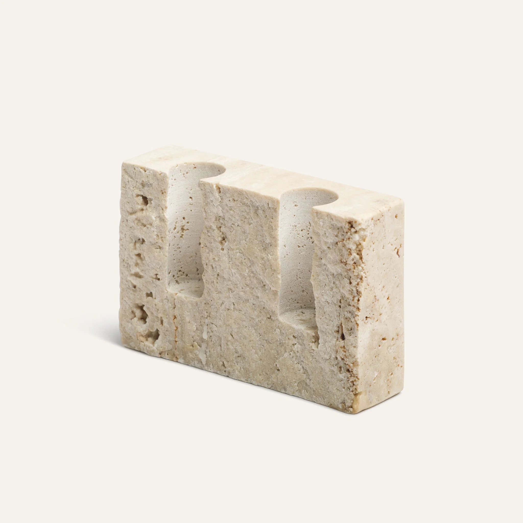 Candle Holder Duo Marmo