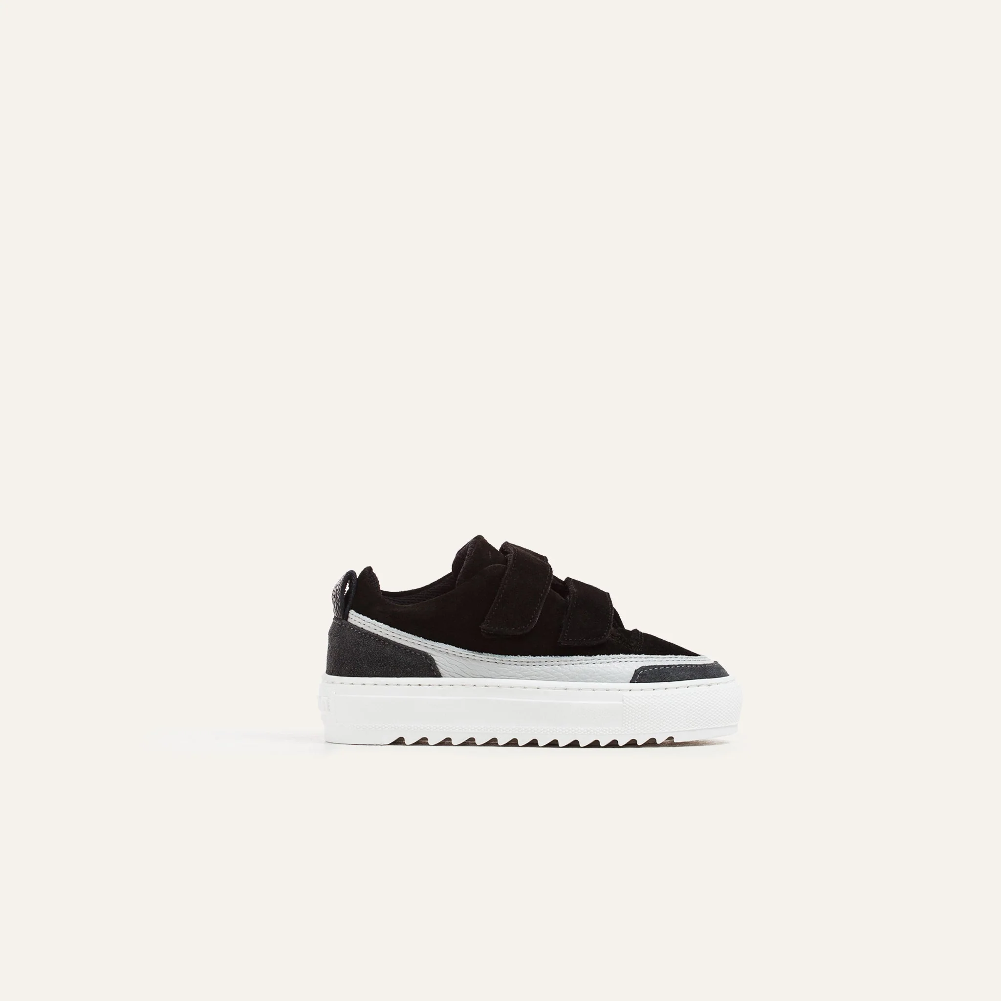 Kids Firenze Velcro Black