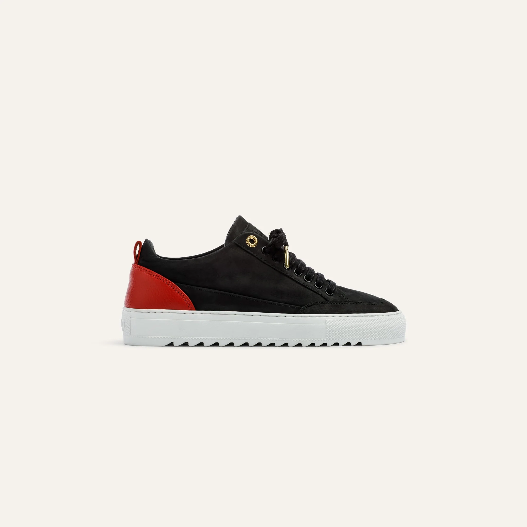 Tia Nubuck Black Red