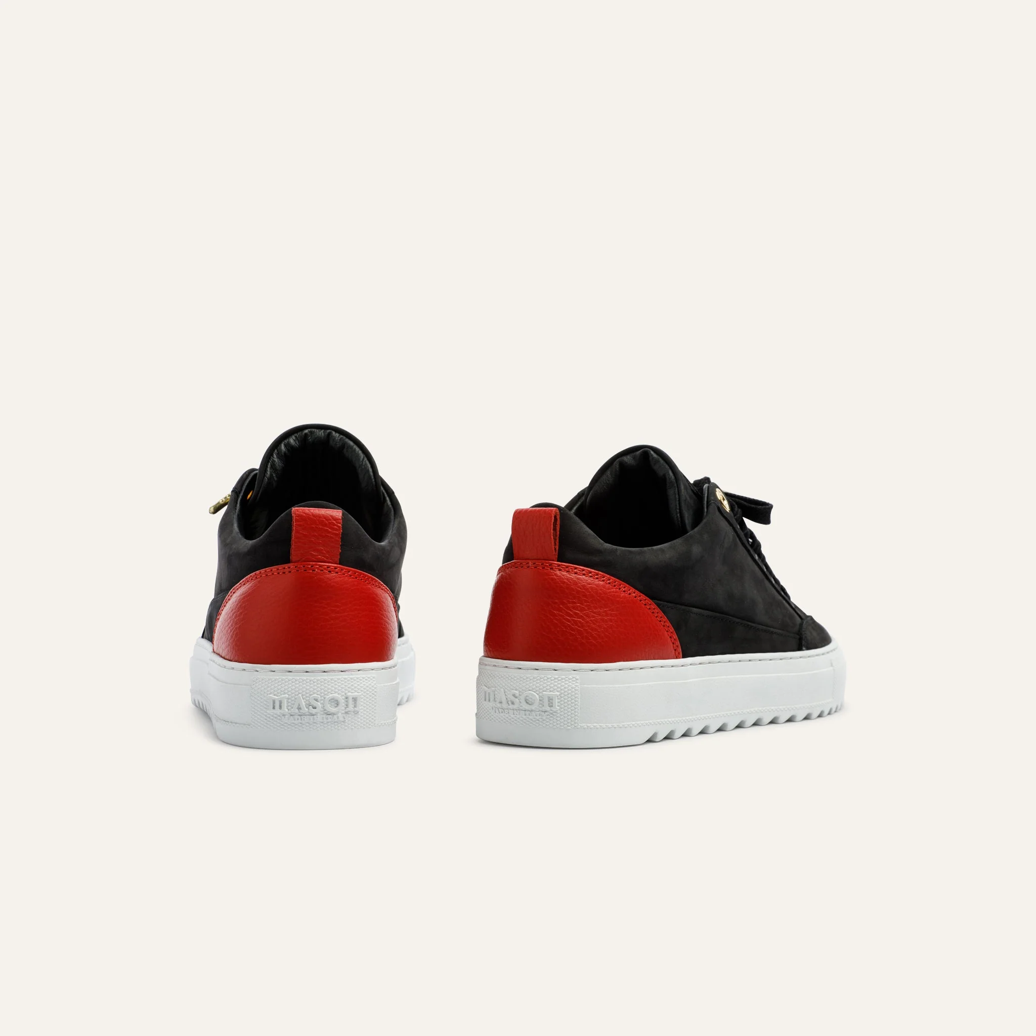 Tia Nubuck Black Red - Image 3