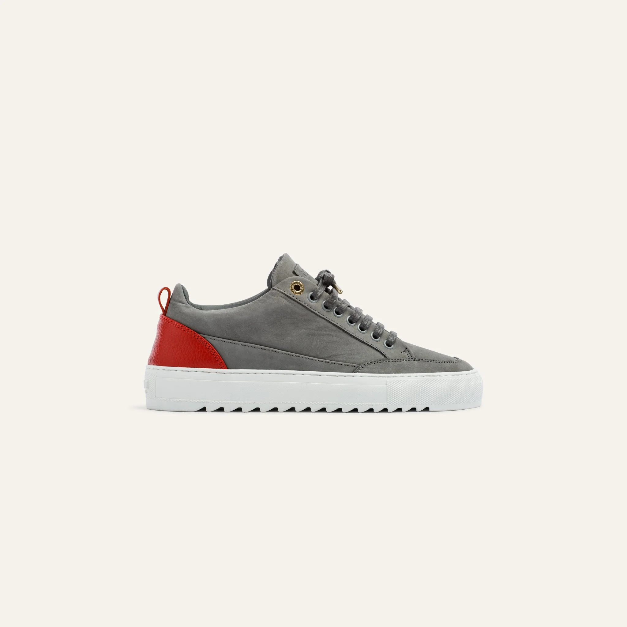 Tia Nubuck Grey Red